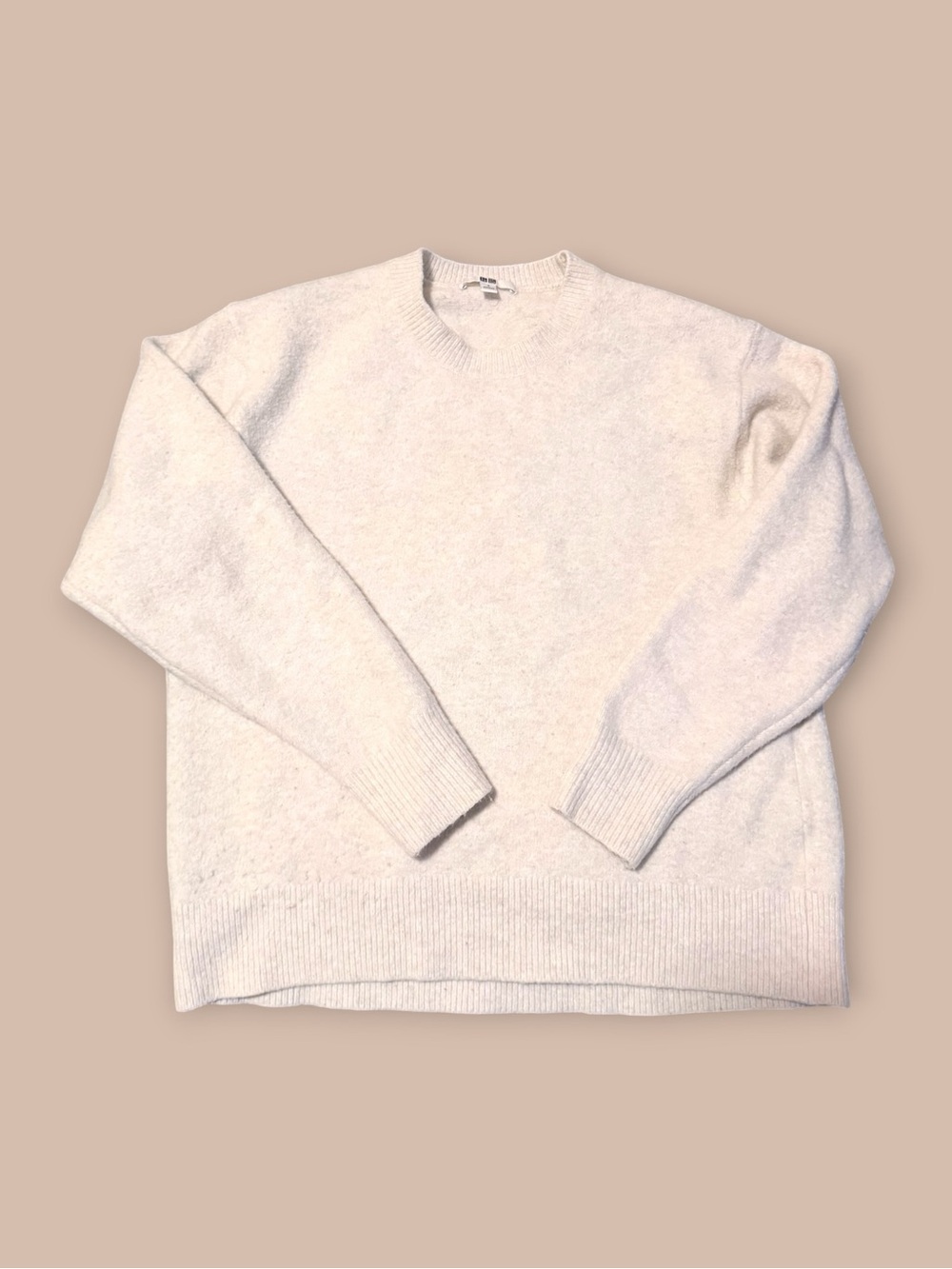 Uniqlo Women's Crewneck Sweater - Cream